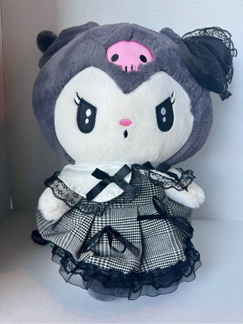 Sanrio Kuromi backpack plush gothic